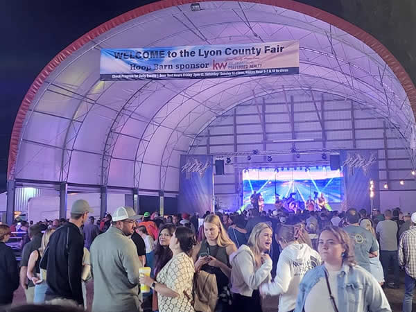 IV Play at the 2022 Lyon County Fair