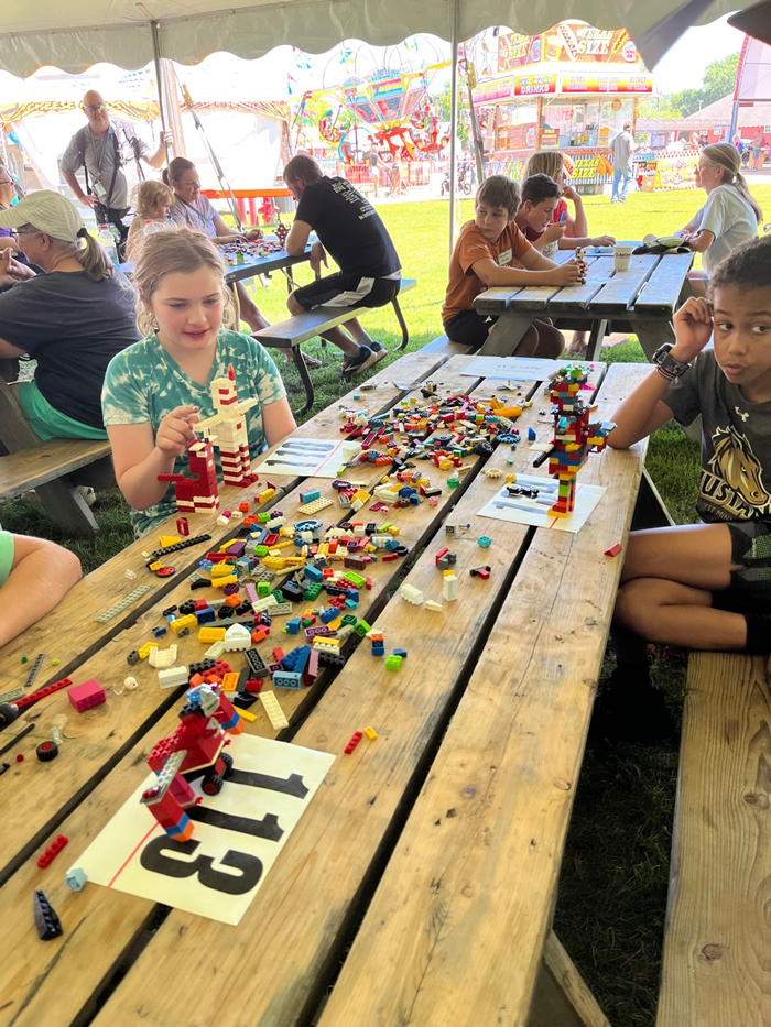 Lego Contest at Lyon County Fair
