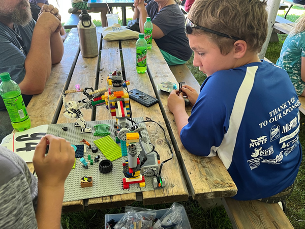 Lego Contest at the Lyon County Fair