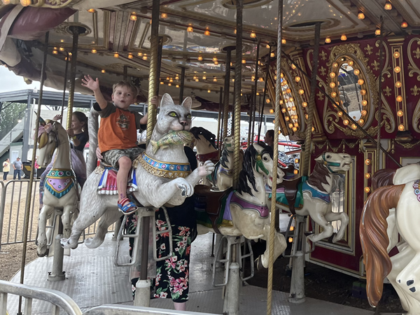 Rides at the Lyon County Fair