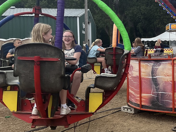 Rides at lyon County Fair