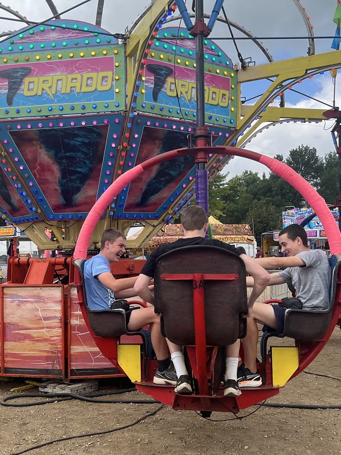 Rides at Lyon County Fair