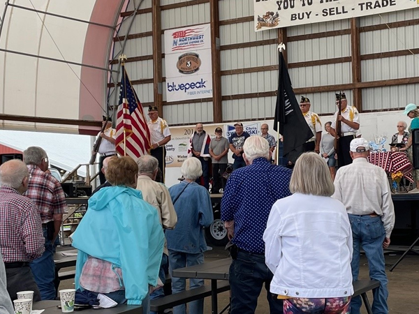 Veterans Program at 2024 Lyon County Fair