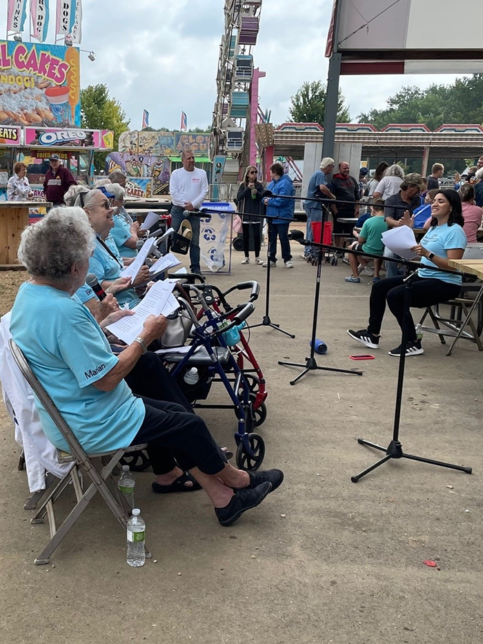 Senior Citizen Program at 2024 Lyon County Fair