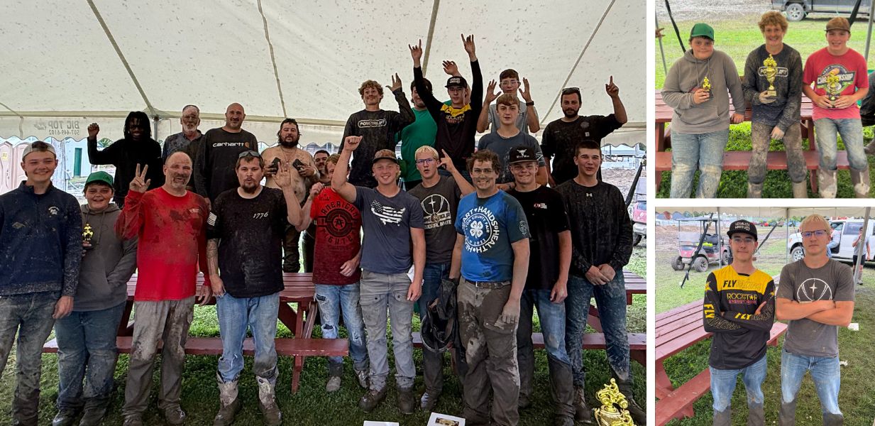 ATV/UTV Barrell Racing participants from the 2025 Lyon County Fair